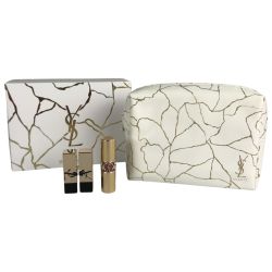■■ Yves Saint Laurent イブサンローラン 未使用品 ミニリップセット ノエル限定品 ポーチ NM RM N150 Sランク