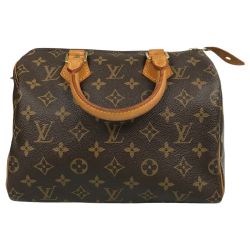 ■■ LOUIS VUITTON ルイヴィトン モノグラム スピーディ25 ミニボストンバッグ  M41528 ブラウン Bランク