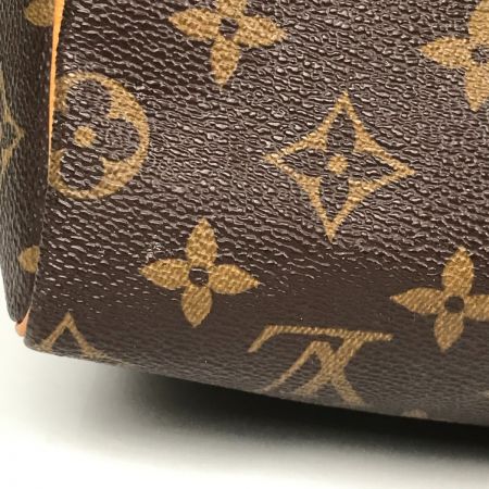  LOUIS VUITTON ルイヴィトン モノグラム スピーディ25 ミニボストンバッグ  M41528 ブラウン