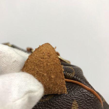  LOUIS VUITTON ルイヴィトン モノグラム スピーディ25 ミニボストンバッグ  M41528 ブラウン