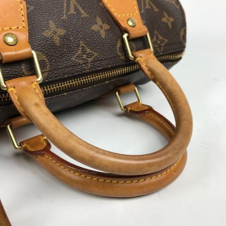  LOUIS VUITTON ルイヴィトン モノグラム スピーディ25 ミニボストンバッグ  M41528 ブラウン
