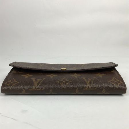  LOUIS VUITTON ルイヴィトン モノグラム ポルトフォイユ・サラ 箱 布袋付 長財布 M61734 ブラウン