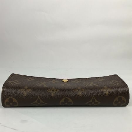  LOUIS VUITTON ルイヴィトン モノグラム ポルトフォイユ・サラ 箱 布袋付 長財布 M61734 ブラウン