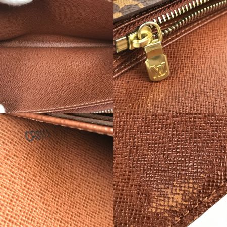  LOUIS VUITTON ルイヴィトン モノグラム ポルトフォイユ・サラ 箱 布袋付 長財布 M61734 ブラウン