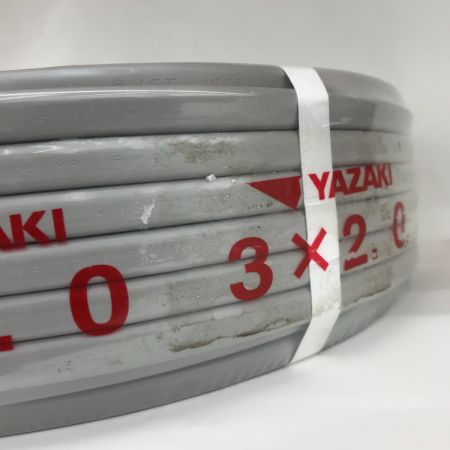  YAZAKI VVFケーブル 3×2.0 条長100m 16.0kg 矢崎
