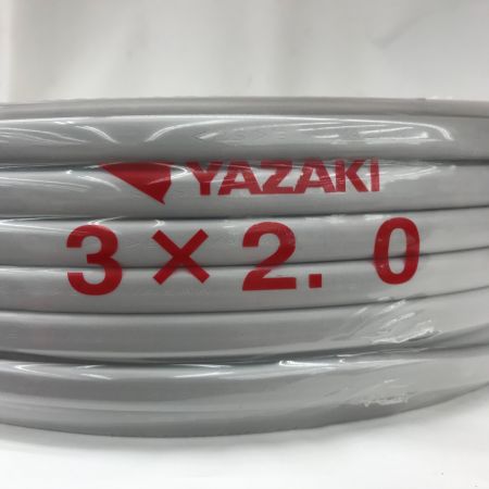  YAZAKI VVFケーブル 3×2.0 条長100m 16.0kg 矢崎
