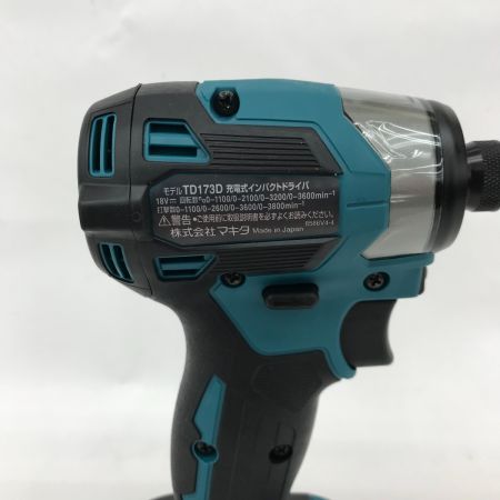  MAKITA マキタ インパクトドライバ TD173DZ ブルー