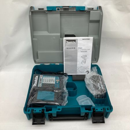  MAKITA マキタ インパクトレンチ 18v 付属品完備 TW300DRGX ブルー