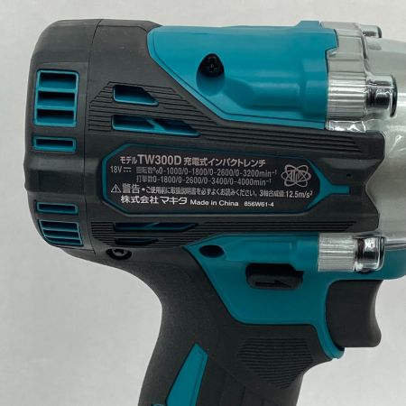  MAKITA マキタ インパクトレンチ 18v 付属品完備 TW300DRGX ブルー