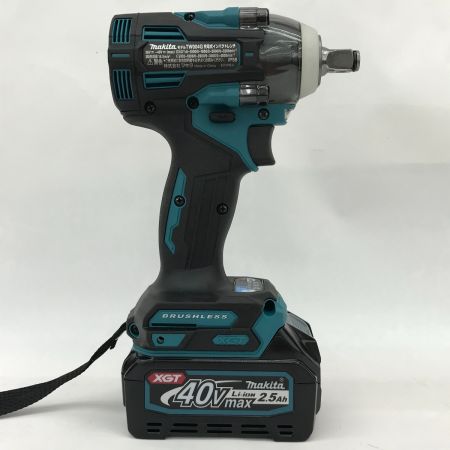  MAKITA マキタ 充電式インパクトレンチ 40Vmax 付属品完備  TW004GRDX ブルー