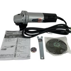 ЗЗ HiKOKI ハイコーキ 100mm ディスクグラインダー 外箱付 PDH-100J ライトグレー×ブラック Sランク