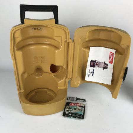  Coleman コールマン ガソリンランタン 87年1月製 クラムシェルケース付 Easi Lite ビンテージ  325A
