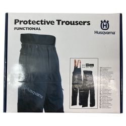 ЗЗ Husqvarna ハスクバーナ 防護ズボン Size:54 Kalhoty do pasu Functional オリーブ×ブラック Sランク