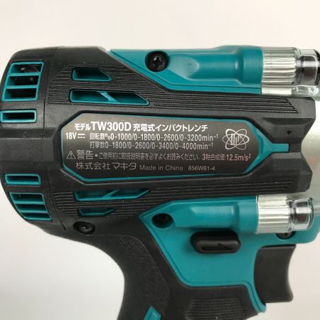  MAKITA マキタ インパクトレンチ TW300DRGX ブルー