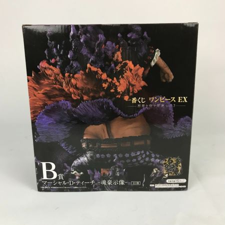   アニメフィギュア ONE PIECE 未開封品(N) 一番くじ ワンピース EX 悪魔を宿す者達 vol 2 Ｂ賞 ティーチ 魂豪示像