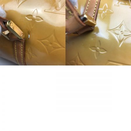  LOUIS VUITTON ルイヴィトン モノグラム ヴェルニ ベッドフォード ハンドバッグ 内部剥がれ有 M91006 イエロー