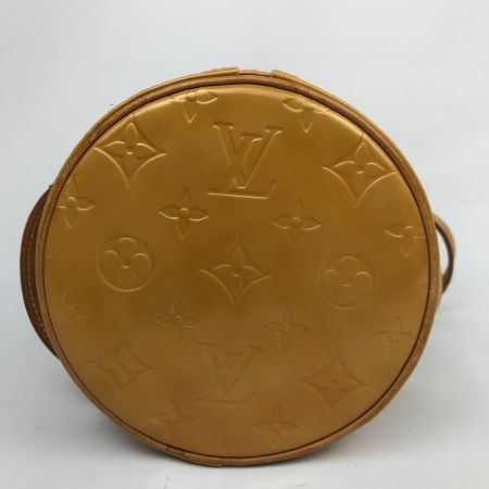  LOUIS VUITTON ルイヴィトン モノグラム ヴェルニ ベッドフォード ハンドバッグ 内部剥がれ有 M91006 イエロー
