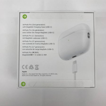  Apple アップル AirPods Pro エアポッツ プロ　第2世代 未開封品 MTJV3J/A