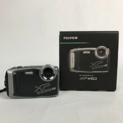 ■■ FUJIFILM フジフィルム FinePix コンパクトデジタルカメラ ダークシルバー 防水 XP140 Bランク