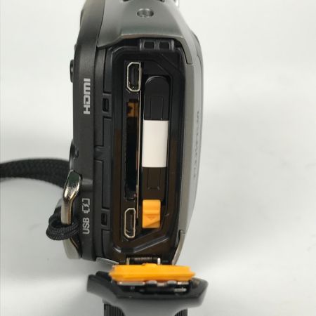  FUJIFILM フジフィルム FinePix コンパクトデジタルカメラ ダークシルバー 防水 XP140