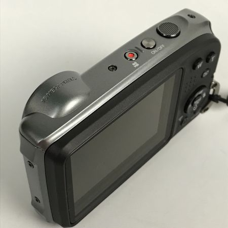  FUJIFILM フジフィルム FinePix コンパクトデジタルカメラ ダークシルバー 防水 XP140
