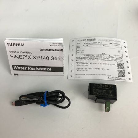  FUJIFILM フジフィルム FinePix コンパクトデジタルカメラ ダークシルバー 防水 XP140