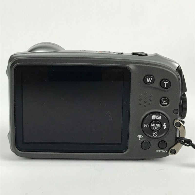 FUJIFILM 防水カメラ XP140 ダークシルバー FX-XP140DS ...