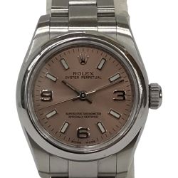 ■■ ROLEX ロレックス オイスターパーペチュアル M番 自動巻き 箱・ギャランティー付 レディース腕時計 176200 Bランク