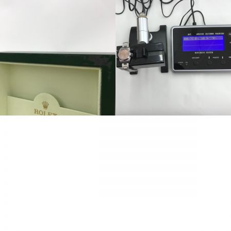  ROLEX ロレックス オイスターパーペチュアル M番 自動巻き 箱・ギャランティー付 レディース腕時計 176200