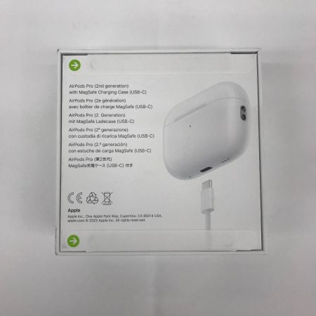  Apple アップル AirPods Pro エアポッツ　プロ 第2世代 未開封品 MTJV3J/A