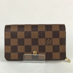 ■■ LOUIS VUITTON ルイヴィトン ダミエ ポルトモネ・ビエトレゾール 二つ折り財布 CA0074 N61730 Bランク