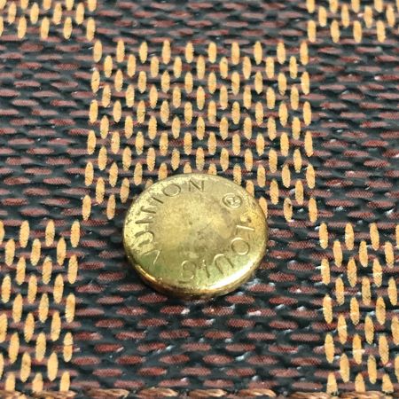  LOUIS VUITTON ルイヴィトン ダミエ ポルトモネ・ビエトレゾール 二つ折り財布 CA0074 N61730