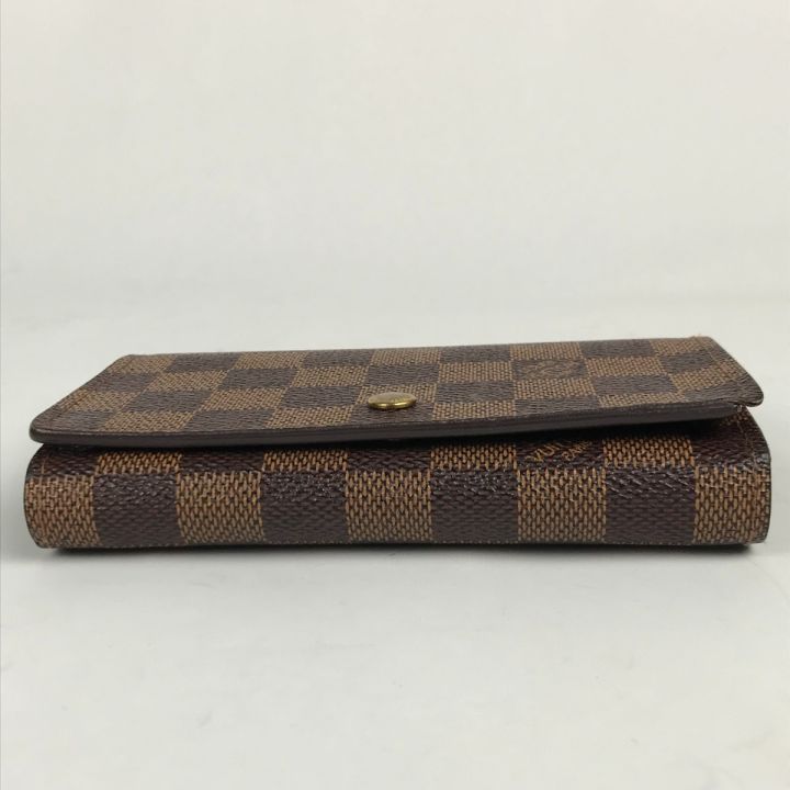 LOUIS VUITTON ルイヴィトン ダミエ ポルトモネ・ビエトレゾール 二つ折り財布 CA0074 N61730 ｜中古｜なんでもリサイクルビッグバン