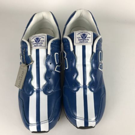  sangacio サンガッチョ にゅ～ず 29cm スリッポン スニーカー 箱付き GT-40 ブルーメタリック