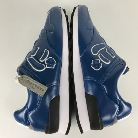  sangacio サンガッチョ にゅ～ず 29cm スリッポン スニーカー 箱付き GT-40 ブルーメタリック