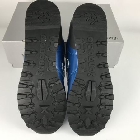  sangacio サンガッチョ にゅ～ず 29cm スリッポン スニーカー 箱付き GT-40 ブルーメタリック