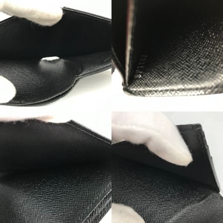  LOUIS VUITTON ルイヴィトン ダミエ グラフィット ポルトフォイユ・スレンダー 2つ折り財布 N63142 ブラック