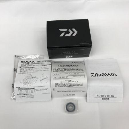  DAIWA ダイワ ベイトリール 20 ALPHAS AIR TW 8.6R