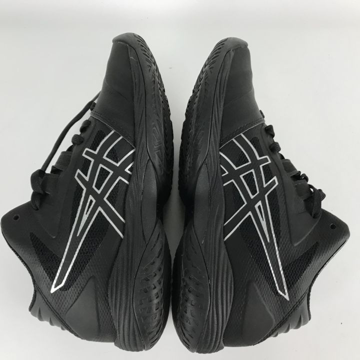 バッシュ バスケットシューズ アシックス 靴 ブラック ほぼ未使用 asics アシックス 24cm バスケットシューズ バッシュ ゲルフープ