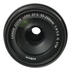 ■■ CANON キャノン 一眼レフレンズ EF-Sマウント ズームレンズ EF-S 55-250ｍｍ 1:4-5.6 IS STM Bランク