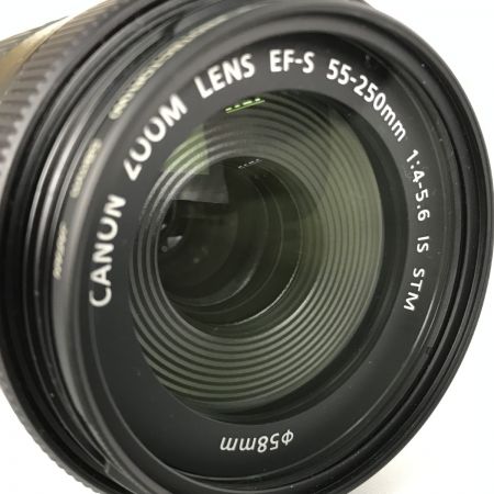  CANON キャノン 一眼レフレンズ EF-Sマウント ズームレンズ EF-S 55-250ｍｍ 1:4-5.6 IS STM