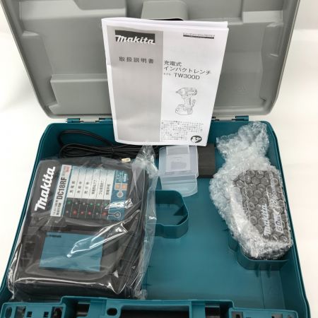  MAKITA マキタ インパクトレンチ  TW300DRGX グリーン 付属品完備