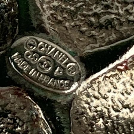  CHANEL シャネル ネックレス ココマーク カメリア 2009年プレコレクション（春夏モデル）ラメ 09 P ブラック