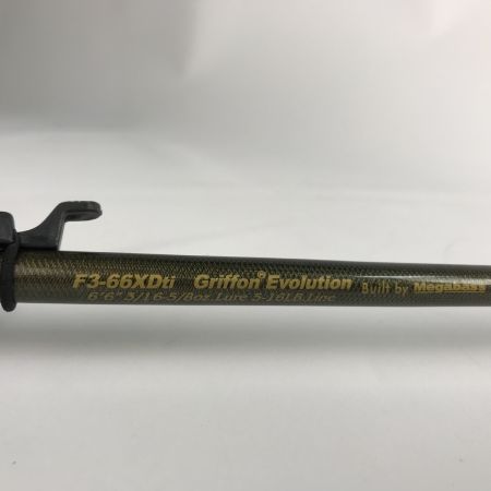  Megabass メガバス デストロイヤー エヴォルジオン グリフォンエボリューション 袋付 ロッド F3-66XDti