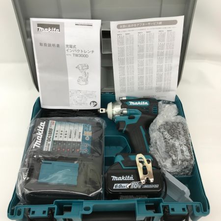  MAKITA マキタ インパクトレンチ 付属品完備 TW300DRGX グリーン