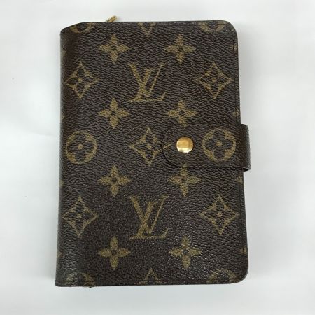  LOUIS VUITTON ルイヴィトン ポルトパピエ ジップ 二つ折り財布 モノグラム  M61207 ブラウン