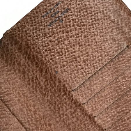  LOUIS VUITTON ルイヴィトン ポルトパピエ ジップ 二つ折り財布 モノグラム  M61207 ブラウン