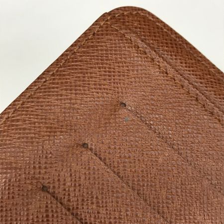  LOUIS VUITTON ルイヴィトン ポルトパピエ ジップ 二つ折り財布 モノグラム  M61207 ブラウン
