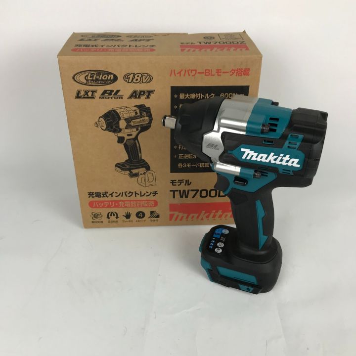 MAKITA マキタ インパクトレンチ 箱付き 本体のみ TW700DZ ブルー  