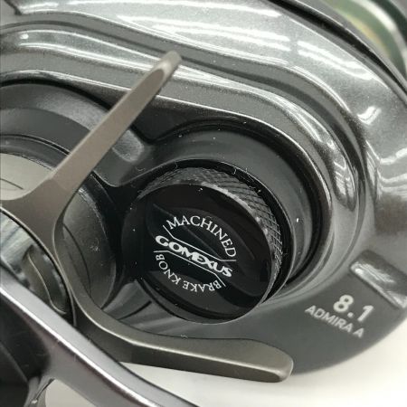  DAIWA ダイワ ベイトリール 20 ADMIRA アドミラ A 100XHL 072000 リールポーチ付 ゴメクサスハンドル/ブレーキ付